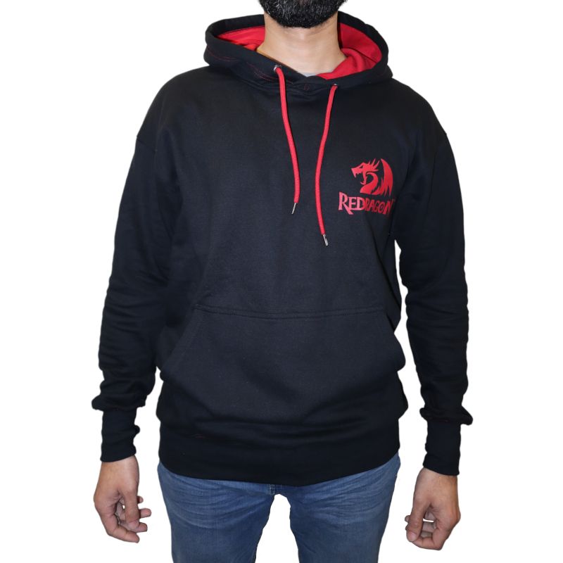 Picture of REDRAGON HOODIE WITH FRONT and BACK LOGO - BLACK - XXLARGE