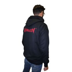 Picture of REDRAGON HOODIE WITH FRONT and BACK LOGO - BLACK - SMALL