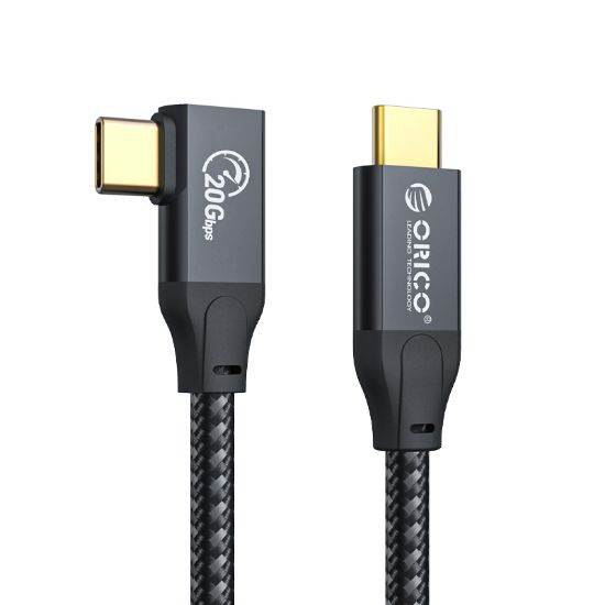 Picture of ORICO CBL USB3.2 TYPEC 1M 100W 20GBPs 90D