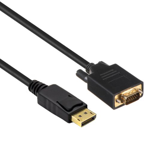 Picture of GIZZU DisplayPort to VGA 1.8M Cable Polybag