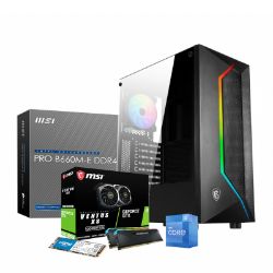 Picture of PC Builder Intel i5 12400 DOWNFORCE Windows 11 MSI+FSP Gaming PC