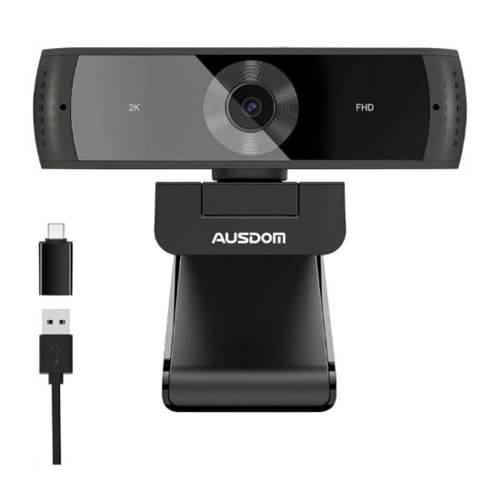 Picture of Ausdom AW651S 2K PC Web Camera - Black