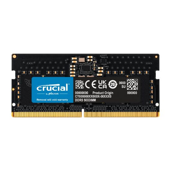 Picture of Crucial 32GB 4800MHz DDR5 SODIMM Notebook Memory