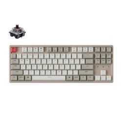 Picture of KeyChron K8 87 Key Hot-Swappable Gateron Aluminium Frame Mechanical Keyboard Non-Backlit Brown Switches