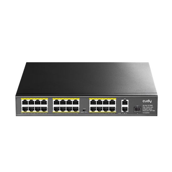 Picture of Cudy 24-Port Unmanaged POE Switch - Rack Mount