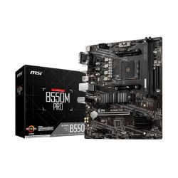 Picture of MSI B550M PRO AMD AM4 MATX Gaming Motherboard