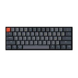 Picture of KeyChron K12 61 Key Hot-Swappable Mechanical Keyboard White LED Brown Switches