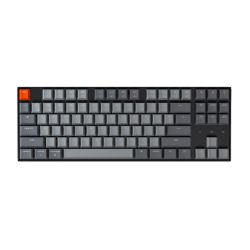 Picture of KeyChron K8 87 Key Hot-Swappable Gateron Mechanical Keyboard White LED Blue Switches