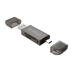 Picture of ORICO USB3.0 2-in-1 CARD READER û GREY