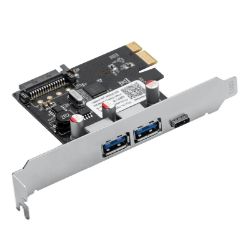 Picture of ORICO 2 Port USB3.0 PCI-e Expansion Card