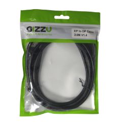 Picture of GIZZU DisplayPort to DisplayPort 2m V1.4 Cable Polybag