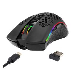 Picture of REDRAGON STORM PRO 16000DPI RGB Lightweight Wireless Gaming Mouse - Black