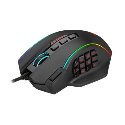 Picture of REDRAGON PERDICTION 4 12400DPI RGB MMO Ergo Gaming Mouse - Black