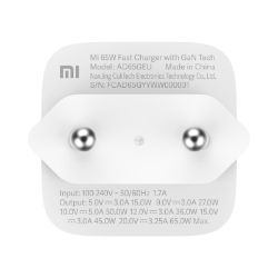 Picture of Xiaomi 65W Fast Charger with GaN Tech