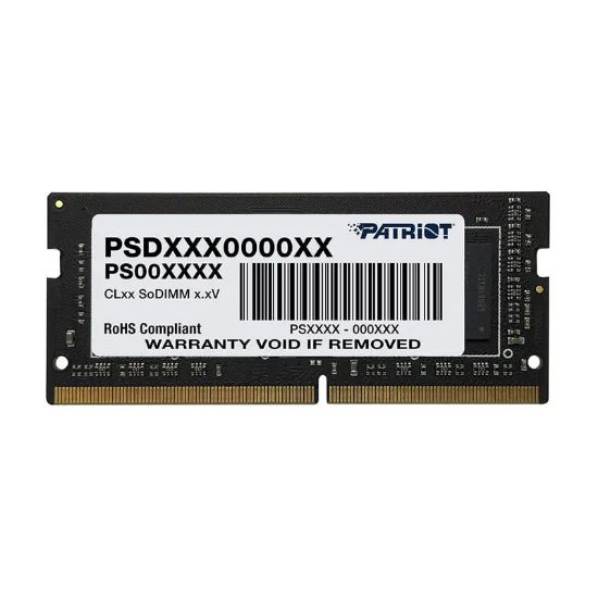 Picture of Patriot Signature Line 8GB DDR4 3200MHz Single Rank SODIMM Notebook Memory