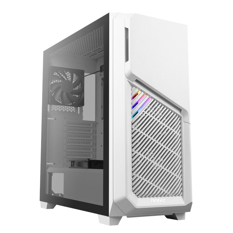 Picture of Antec DP502 ATX | Micro-ATX | ITX ARGB Mid-Tower Gaming Chassis - White