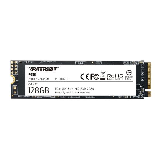 Picture of Patriot P300 128GB M.2 PCIe NVMe SSD