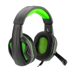 Picture of T-Dagger Cook 3.5mm Gaming Headset - Black/Green