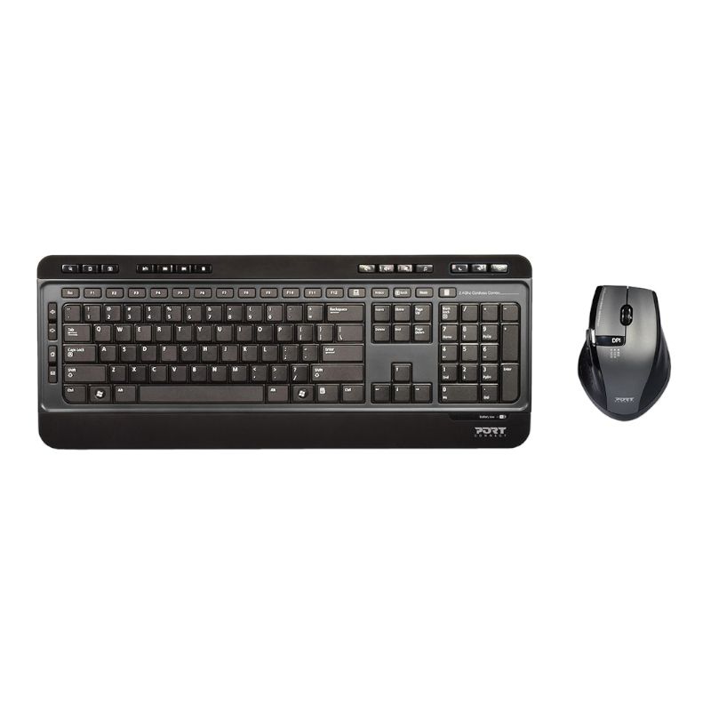 Picture of Port Wireless Keyboard and Mouse Combo