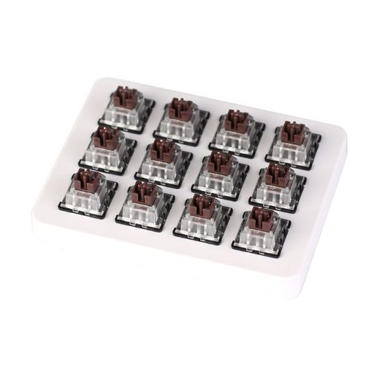 Picture of Keychron Brown LK Optical
 Switch with Holder Set 12Pcs/Set