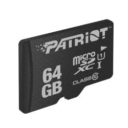 Picture of Patriot LX CL10 64GB Micro SDHC Card