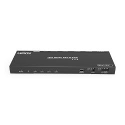 Picture of HDCVT 1x4 HDMI 2.0 Splitter with Scaler/Audio Extract EDID HDCP 2.2