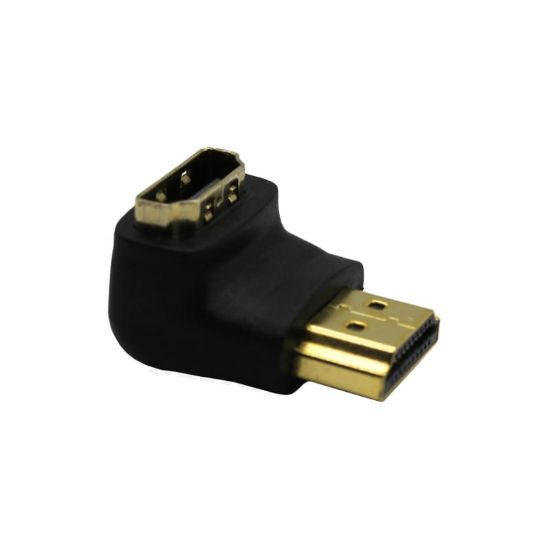 Picture of OEM HDMI Male to Female Right Angled Adapter