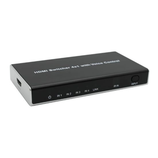 Picture of HDCVT 4x1 HDMI 2.0 Switch with Voice Control