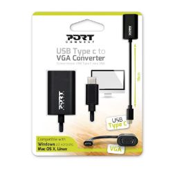 Picture of Port Connect Type-C to VGA Converter