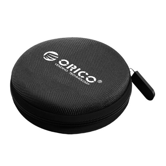 Picture of ORICO Round Headphone Cable Case - Black