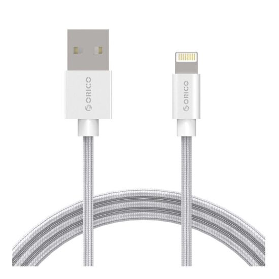 Picture of ORICO Lightning 1m Nylon Cable - Silver