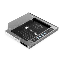 Picture of ORICO 9.0mm/9.2mm/9.5mm SATA3.0 Optical Caddy Drive - Silver