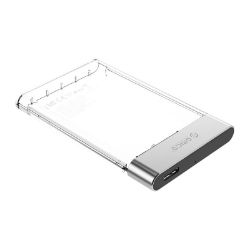 Picture of ORICO 2.5" USB3.0 HDD Enclosure Micro USB 3.0 - Transparent