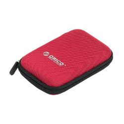 Picture of ORICO 2.5" Nylon Portable HDD Protector Case - Red