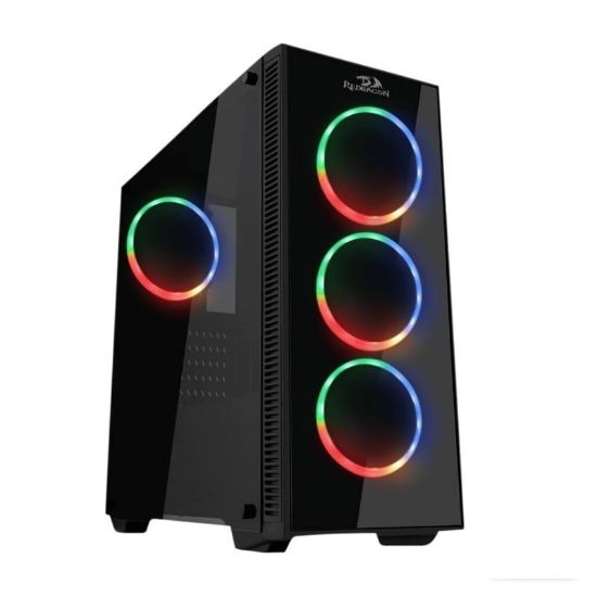 Picture of Redragon SIDESWIPE ATX RGB Mid-Tower Gaming Chassis - Black