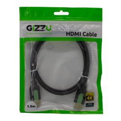 Picture of GIZZU High Speed V2.0 HDMI 1m Cable with Ethernet Polybag
