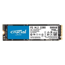 Picture of Crucial P2 500GB M.2 NVMe 3D NAND SSD