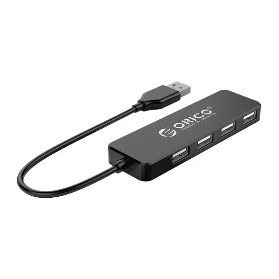 Picture of ORICO 4 Port USB2.0 Hub - Black