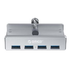 Picture of ORICO 4 Port USB3.0 Clip-Type Hub Aluminium