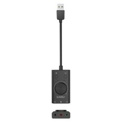 Picture of ORICO SC2 USB to 3.5mm Dual headphone External Sound Card with Volume Control
