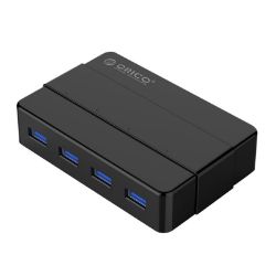 Picture of ORICO 4 Port Additional Power USB3.0 Hub - Black