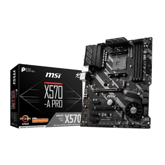 Picture of MSI X570-A PRO AMD AM4 ATX Gaming Motherboard