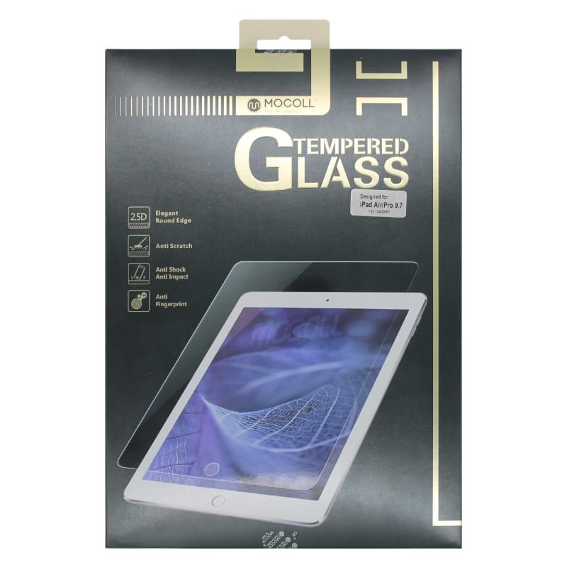 Picture of Mocoll 2.5D 9H Tempered Glass Screen Protector for iPad / Air / Pro 9.7" - Clear