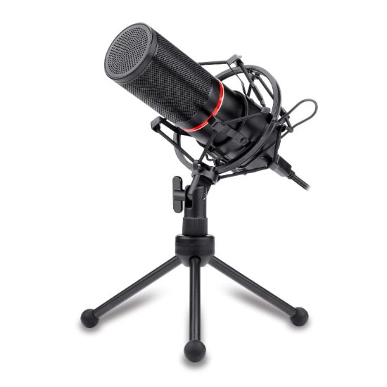 Picture of REDRAGON BLAZAR Cardioid USB Gaming Mic and Tripod - Black