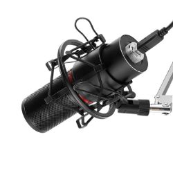 Picture of REDRAGON BLAZAR Cardioid USB Gaming Mic and Tripod - Black