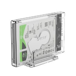 Picture of ORICO 2.5" USB3.0 External Hard Drive Enclosure - Transparent