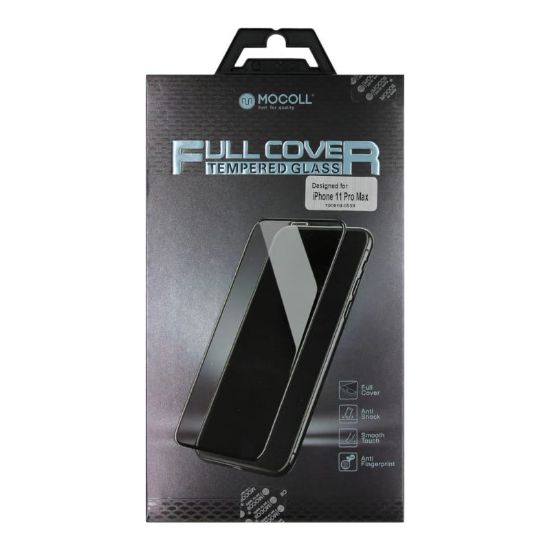 Picture of Mocoll 2.5D Tempered Glass Full Cover Screen Protector for iPhone 11 ProMax - Black