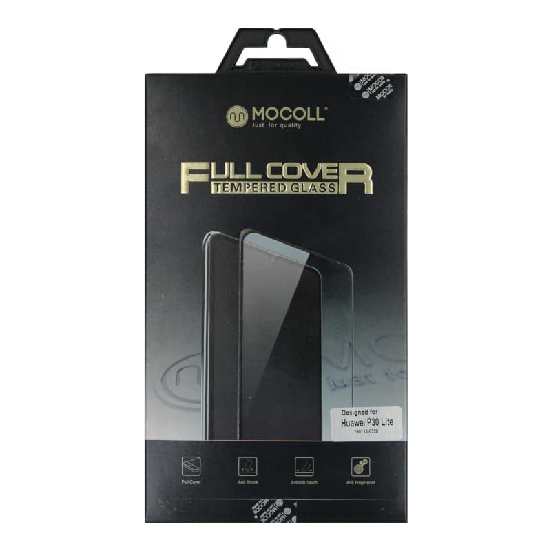 Picture of Mocoll 2.5D 9H Tempered Glass Full Cover Screen Protector for Huawei P30 Lite - Black