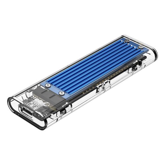 Picture of ORICO NVMe M.2 SSD Enclosure 10Gbps (2TB Max) - Blue