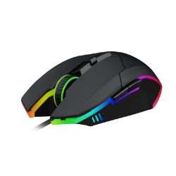 Picture of T-Dagger Lance Corporal 3200DPI 5 Button|180cm Cable|Ambi-Design|RGB Backlit Gaming Mouse - Black
